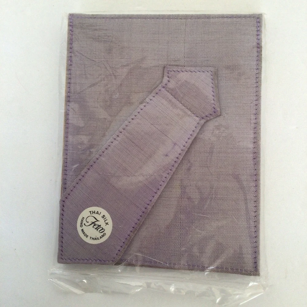 FETCO PURPLE SILK PICTURE FRAME NWT